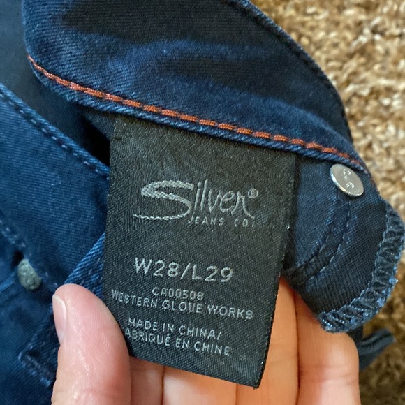 Silver Jeans navy skinny - Picture 4 of 4